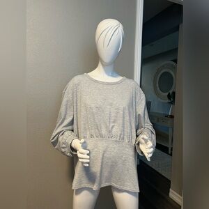Lane Bryant Gray Long sleeve Top Size 26/28